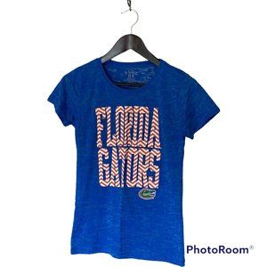 Florida Gators Blue Very Thin NCAA College S/S T-Shirt Women's Size M Blue 84